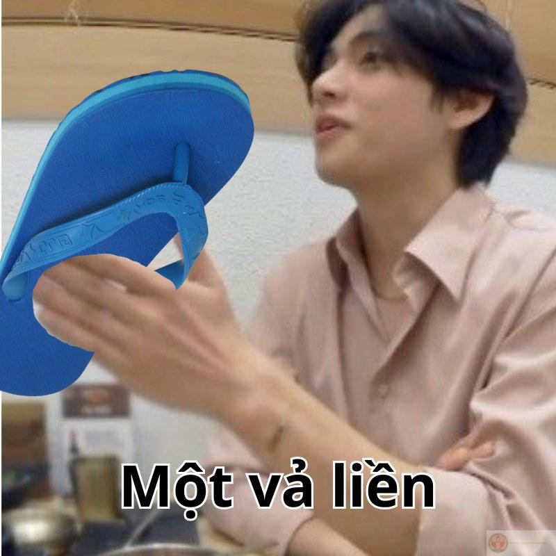 Dép trong tay là biểu tượng của kỷ luật