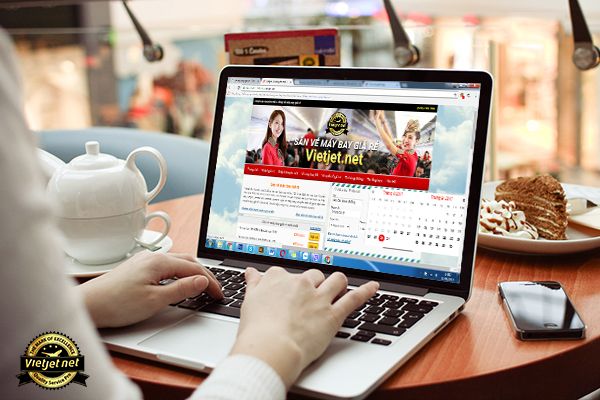 Đặt vé tại Vietjet (.net) để sở hữu tấm vé máy bay giá tốt