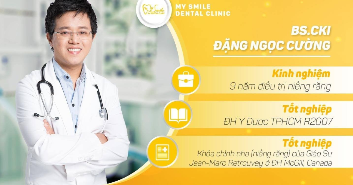 Thông tin Bác sĩ Đặng Ngọc Cường