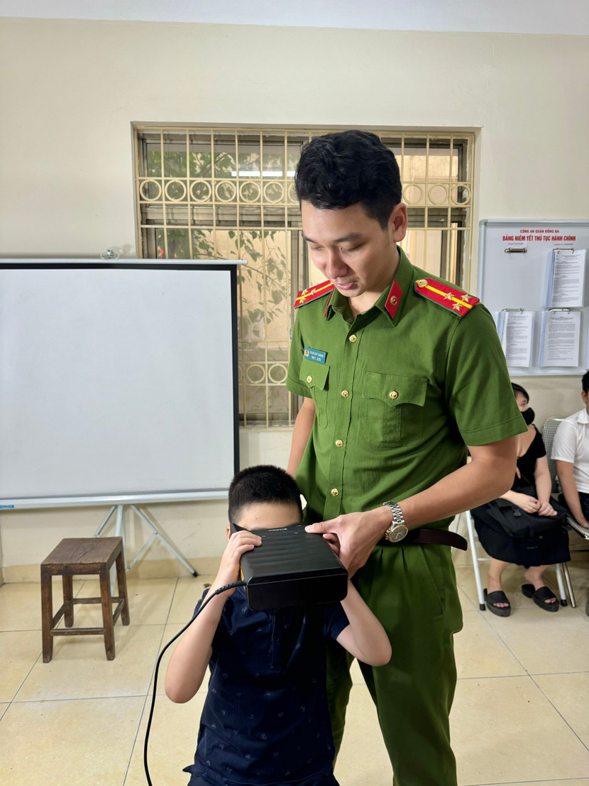 Cao điểm cấp căn cước nhằm phục vụ nhân dân tốt nhất