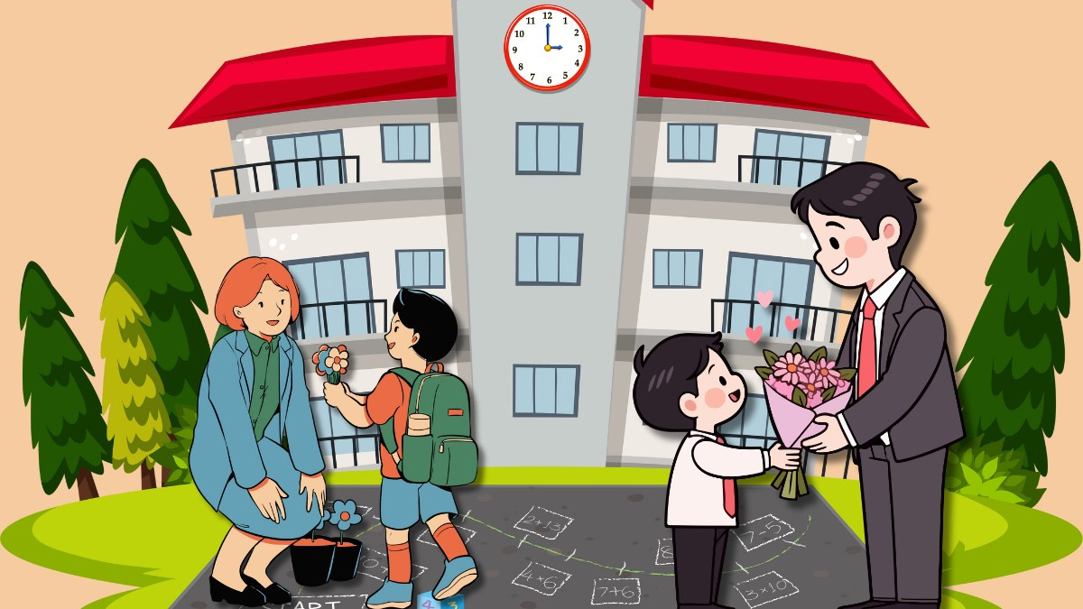 Thơ 4 câu về thầy cô ngắn Ngọn đèn chỉ lối