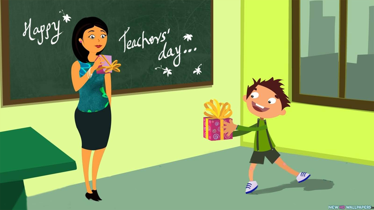 Thơ 4 câu về thầy cô ngắn Ánh trăng dẫn lối