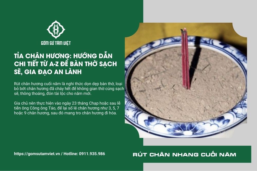 Để lại số lẻ chân nhang: 3,5,7