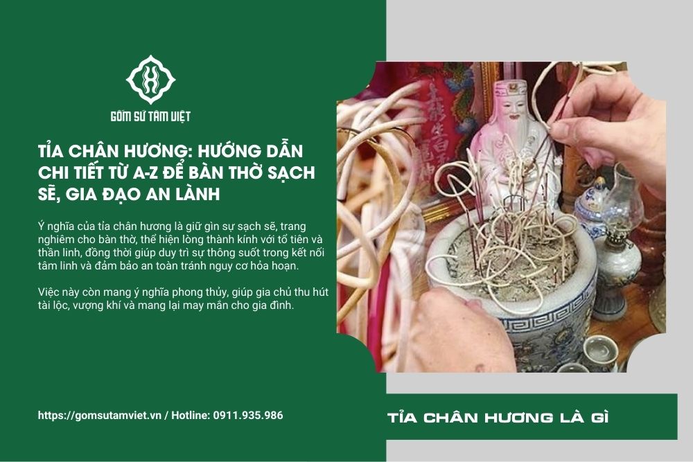 Tỉa chân hương là gì