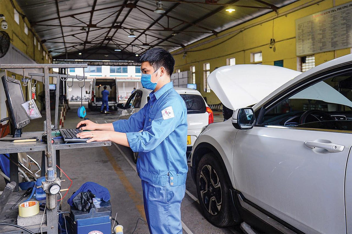 Đăng kiểm là quy trình bắt buộc trước khi xe được lưu hành trên đường 