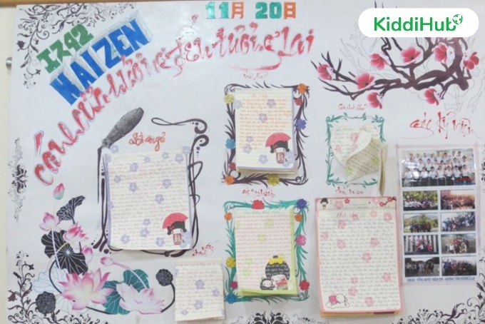 trang tri vien giay a4 ve tay 14
