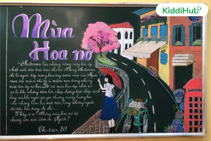 trang tri vien giay a4 ve tay 16