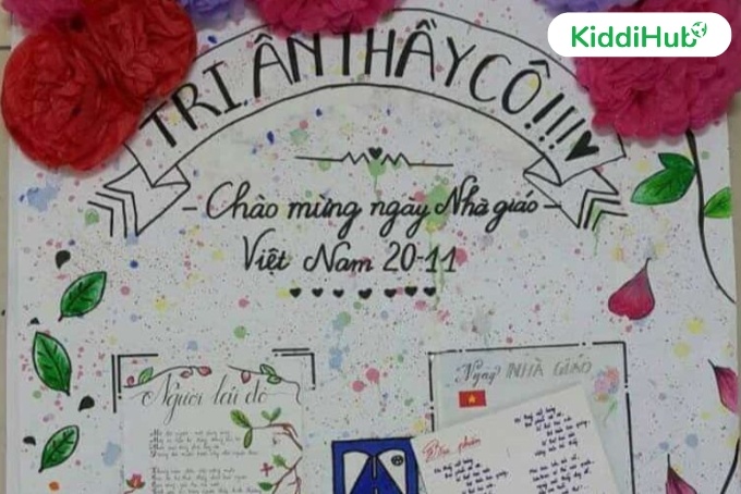 trang tri vien giay a4 ve tay 9