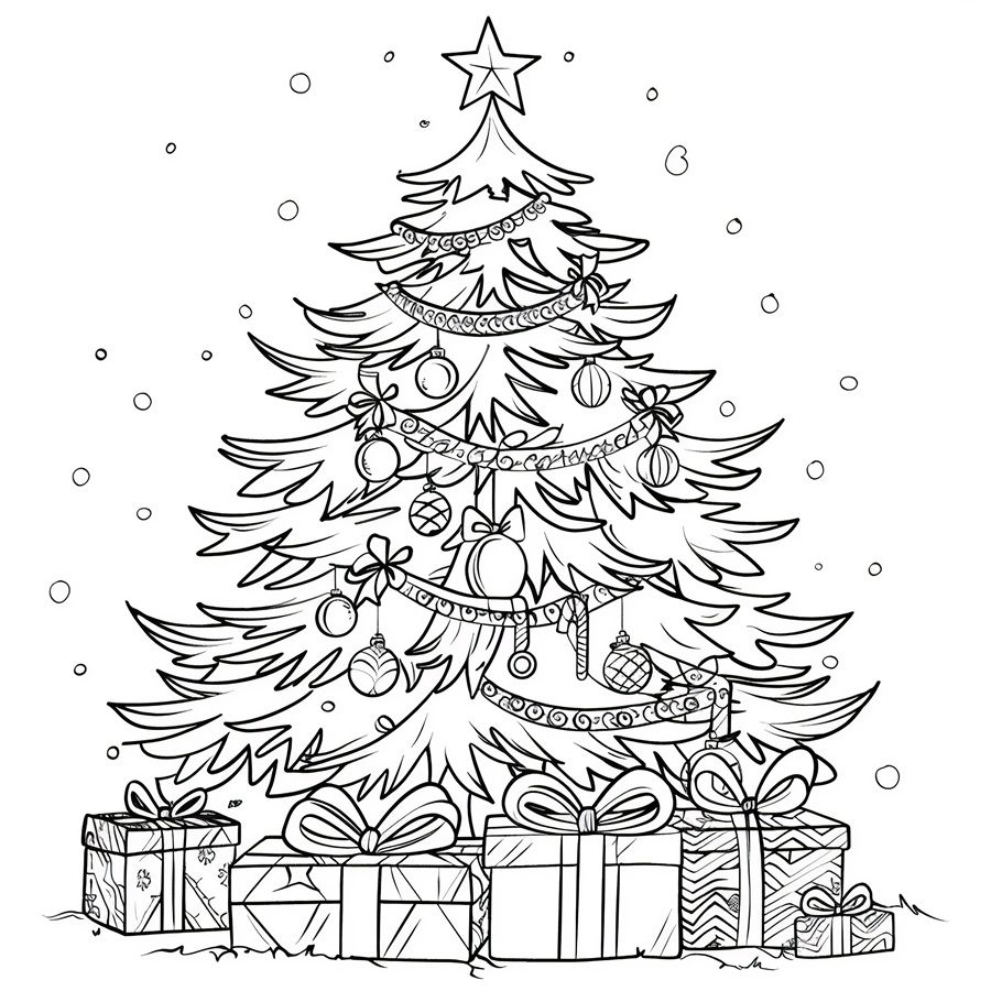 Trang tô màu ông già Noel