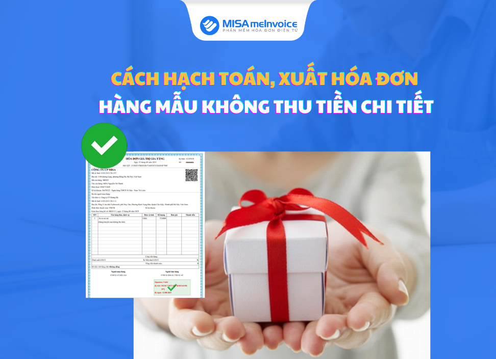 hàng mẫu không thu tiền