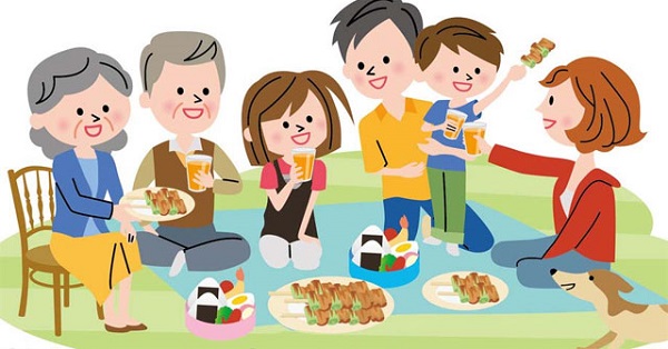 Biểu hiện của tình cảm gia đình