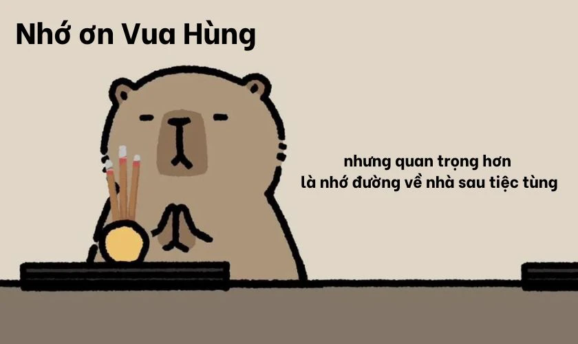 Meme Giỗ Tổ Hùng Vương 2025 hài