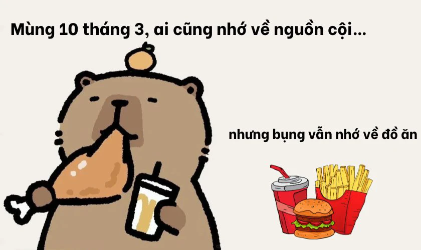 Meme Giỗ Tổ Hùng Vương 2025
