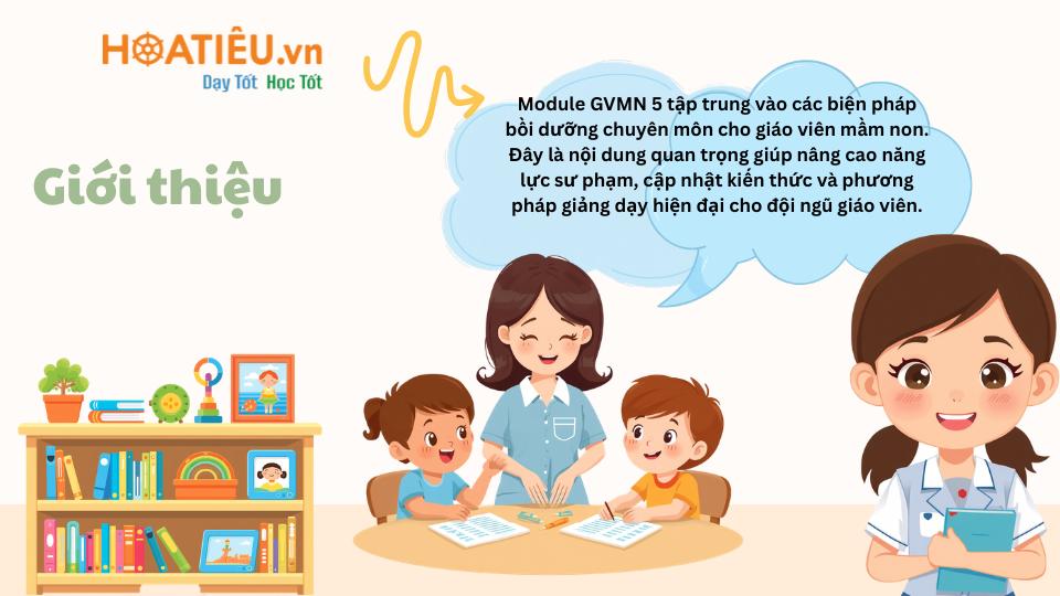 bai thu hoach module 5 mam non 2
