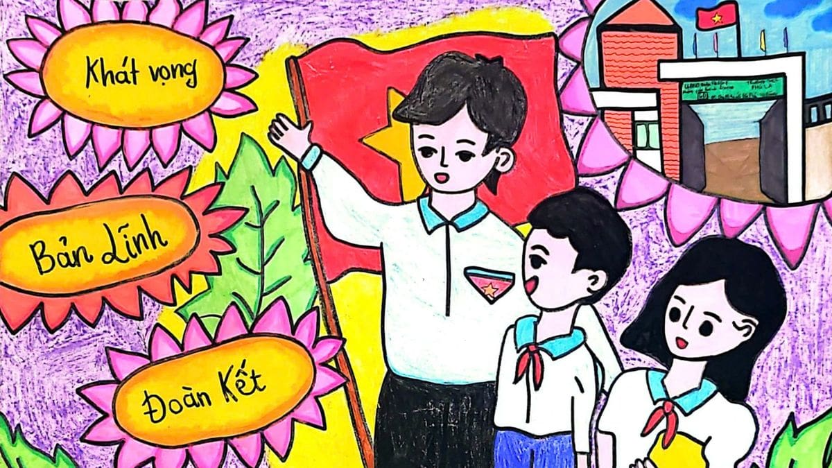 Tranh vẽ 20/11 - Hình 1