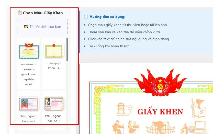 che anh giay khen hoc sinh gioi 2