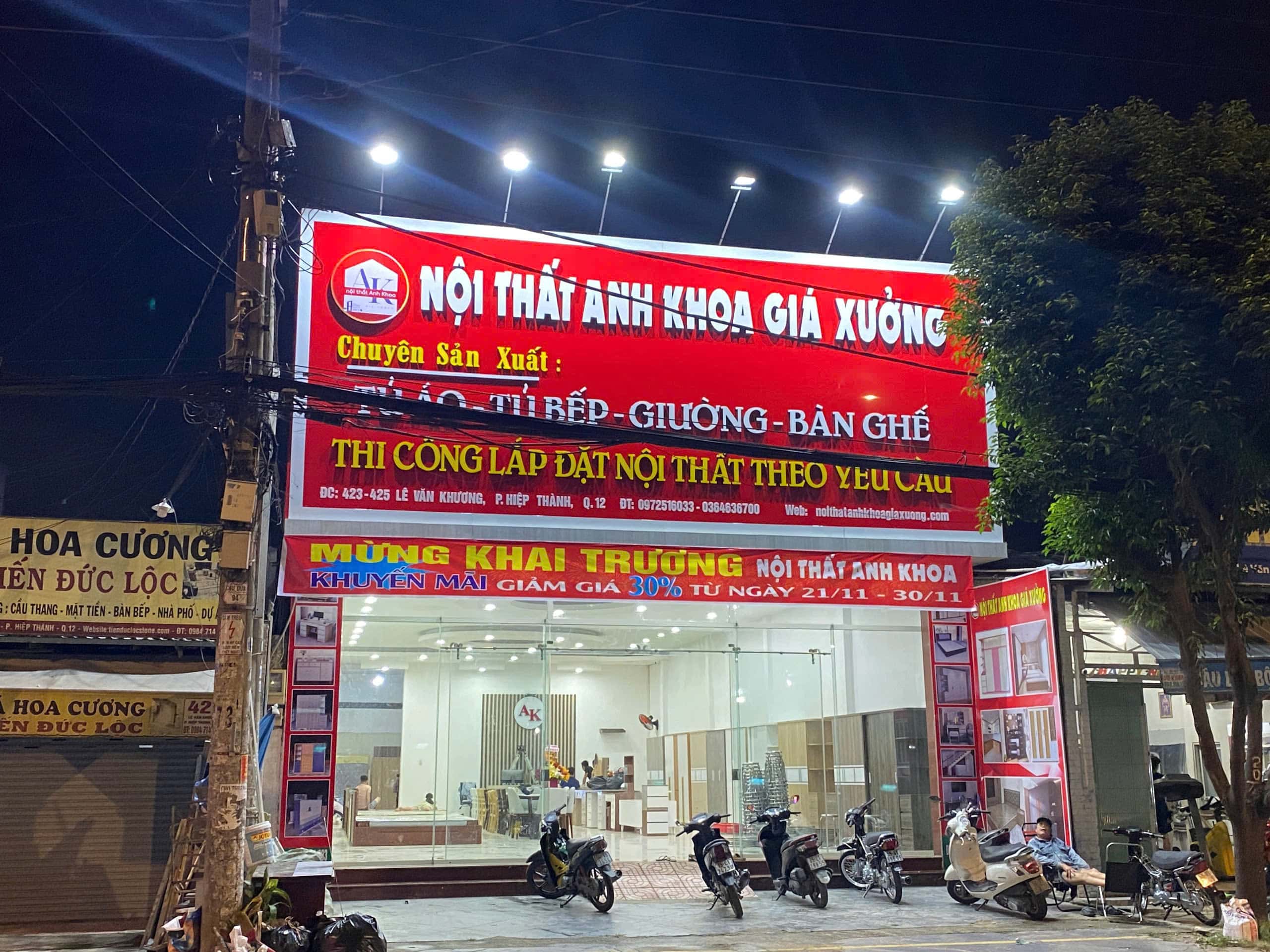 Cửa hàng nội thất Anh Khoa