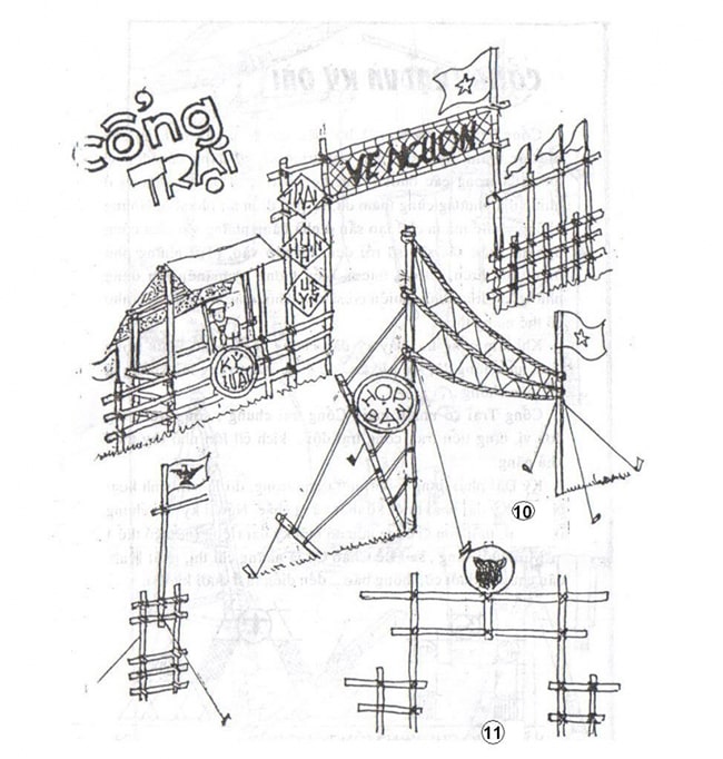 Mẫu thiết kế cổng trại 26-3