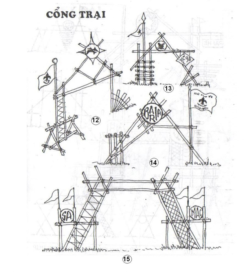 Mẫu thiết kế cổng trại 26-3