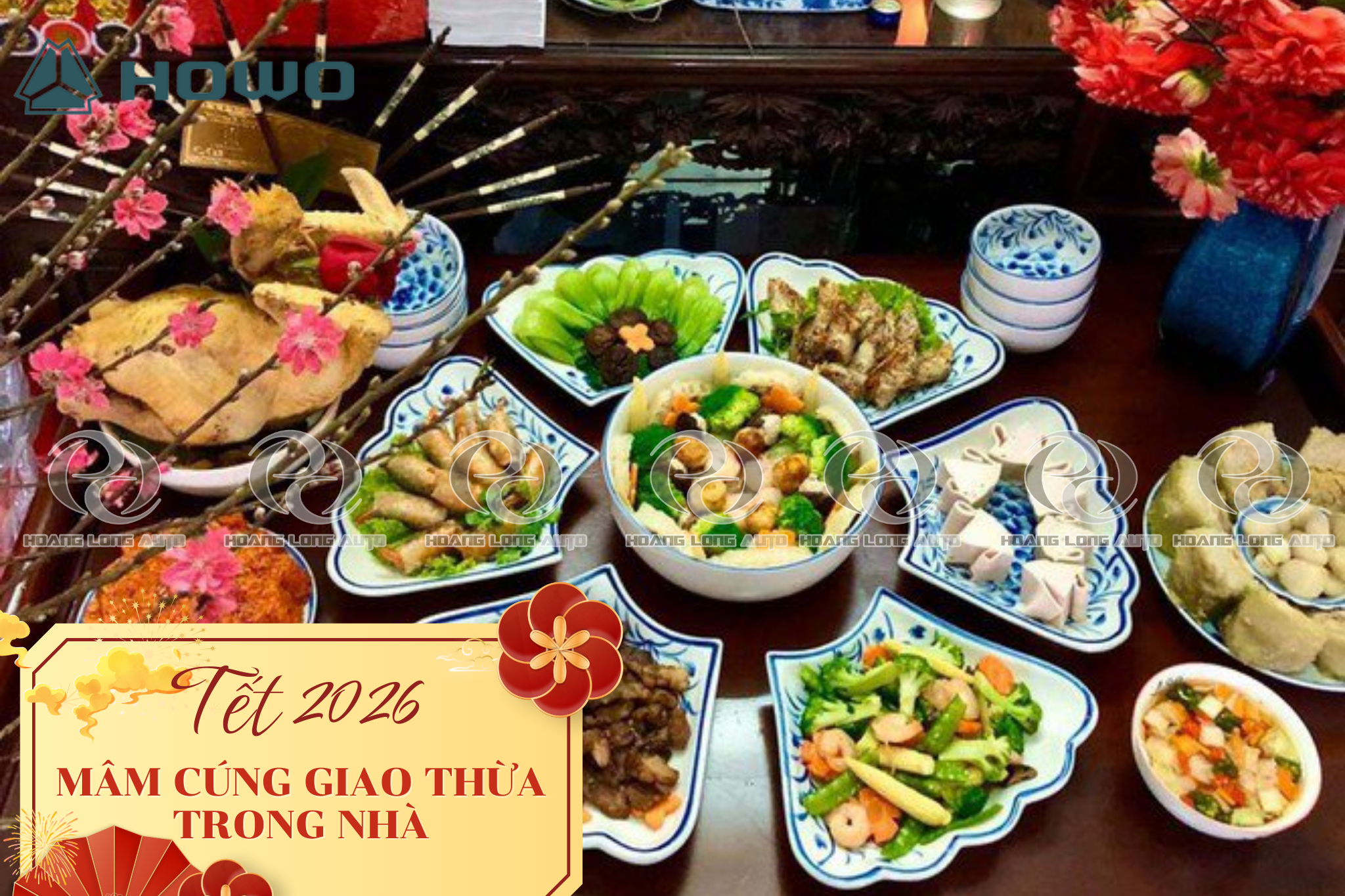 Mâm Cúng Mặn Trong Nhà