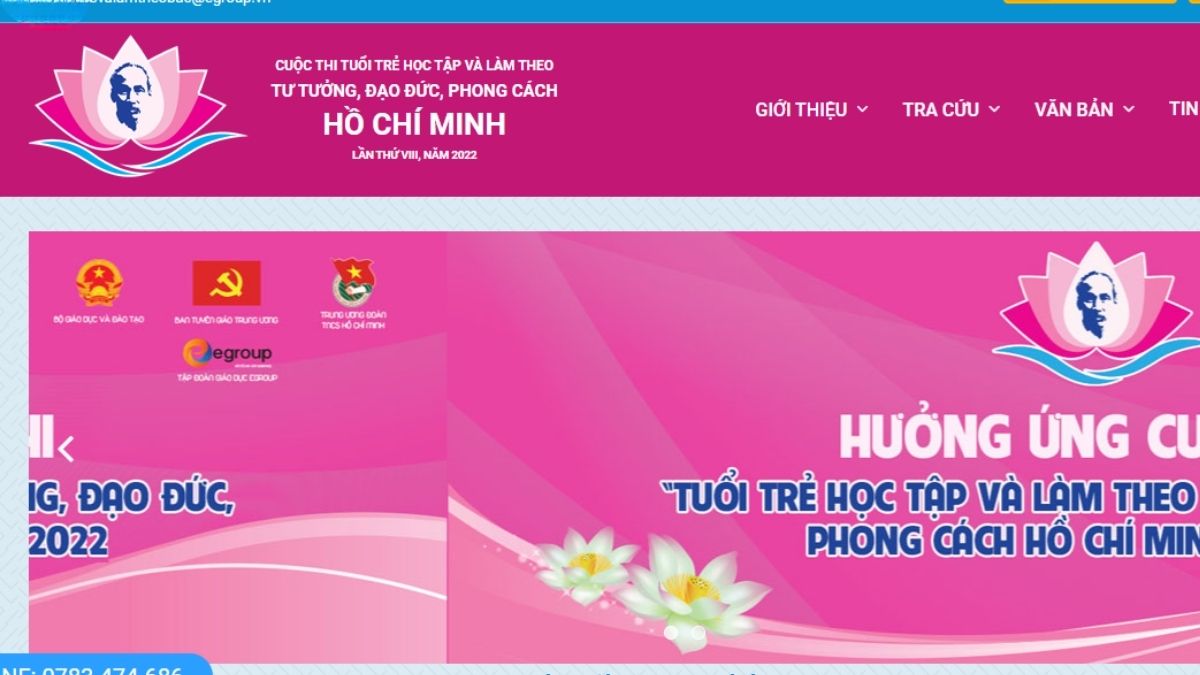 Đối tượng dự thi học và làm theo Bác
