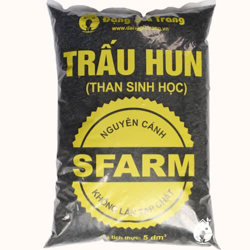 Bao bì sản phẩm trấu Sfarm