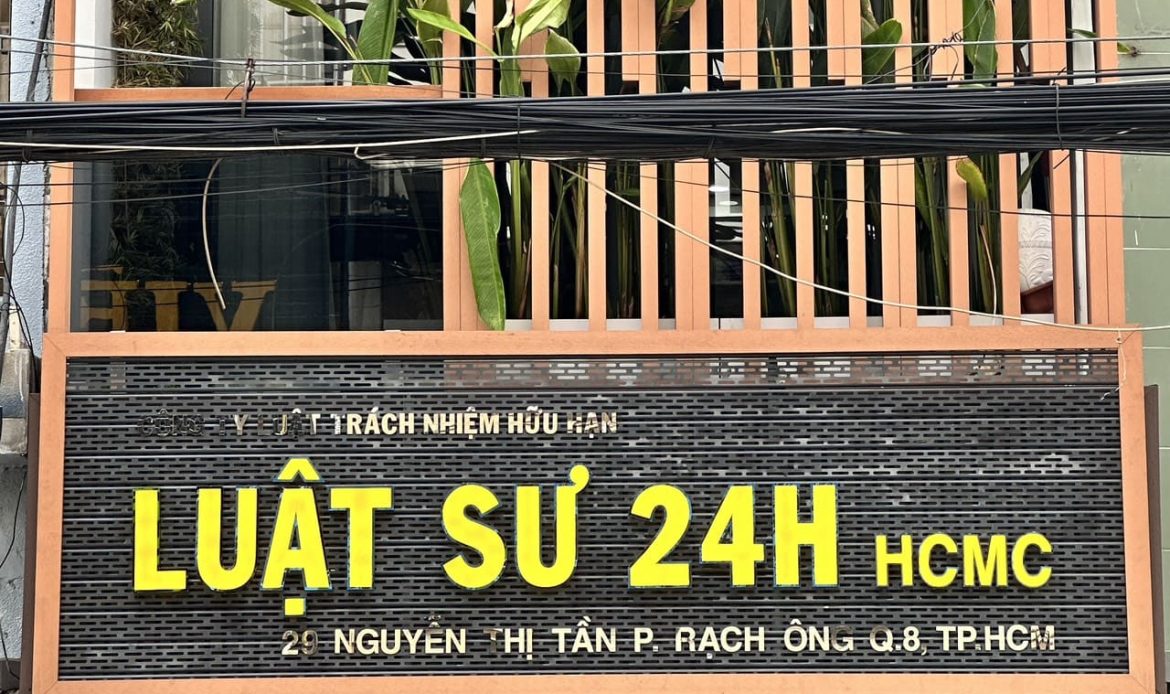 Luật Sư 24H HCMC - Giải pháp pháp lý toàn diện tại Quận 8