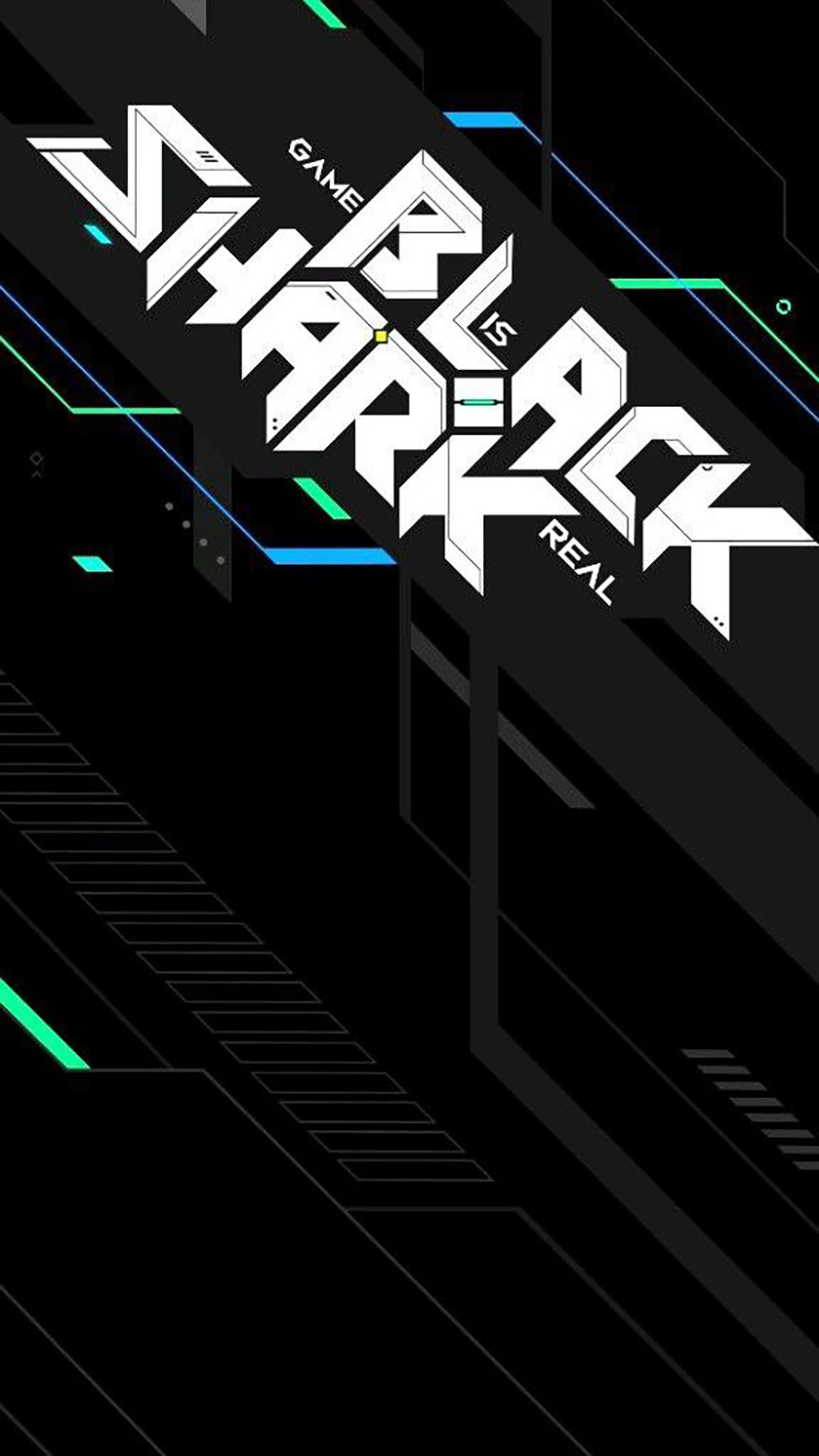 Hình nền thương hiệu gaming phone Black Shark