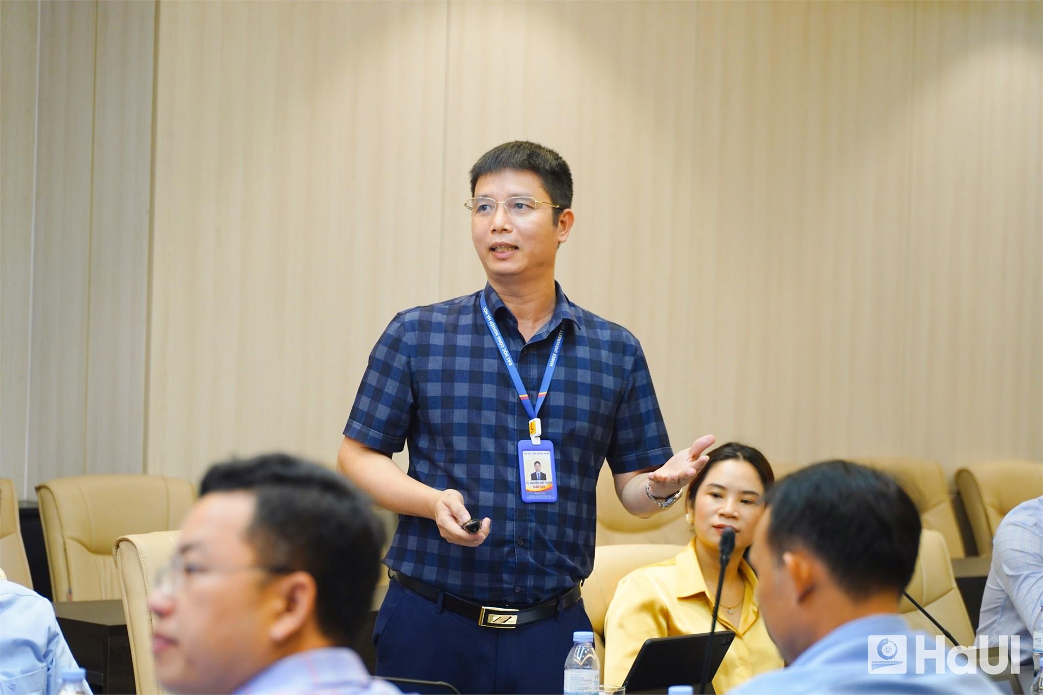 [tdmu] Trường Đại học Thủ Dầu Một thăm và làm việc tại Trường Đại học Công nghiệp Hà Nội