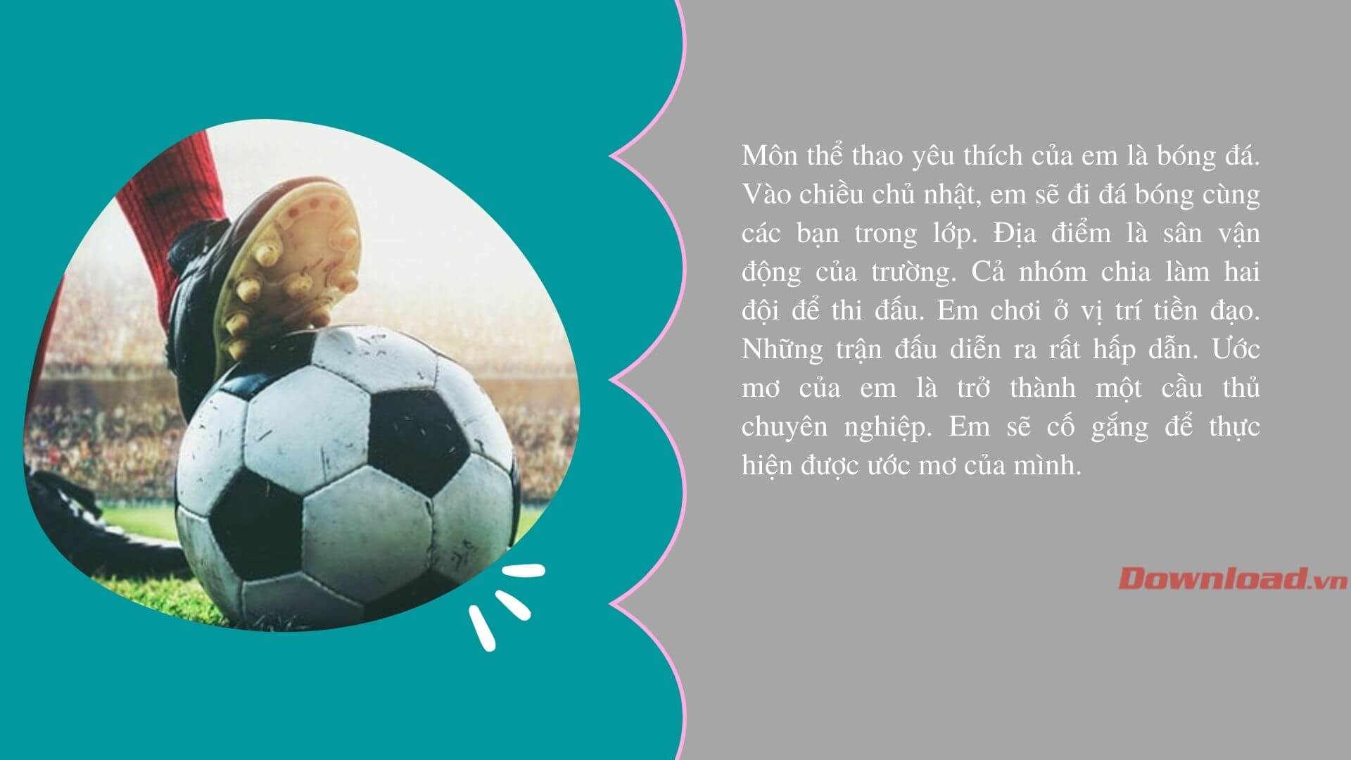 Viết đoạn văn kể về một việc em thích làm trong ngày nghỉ