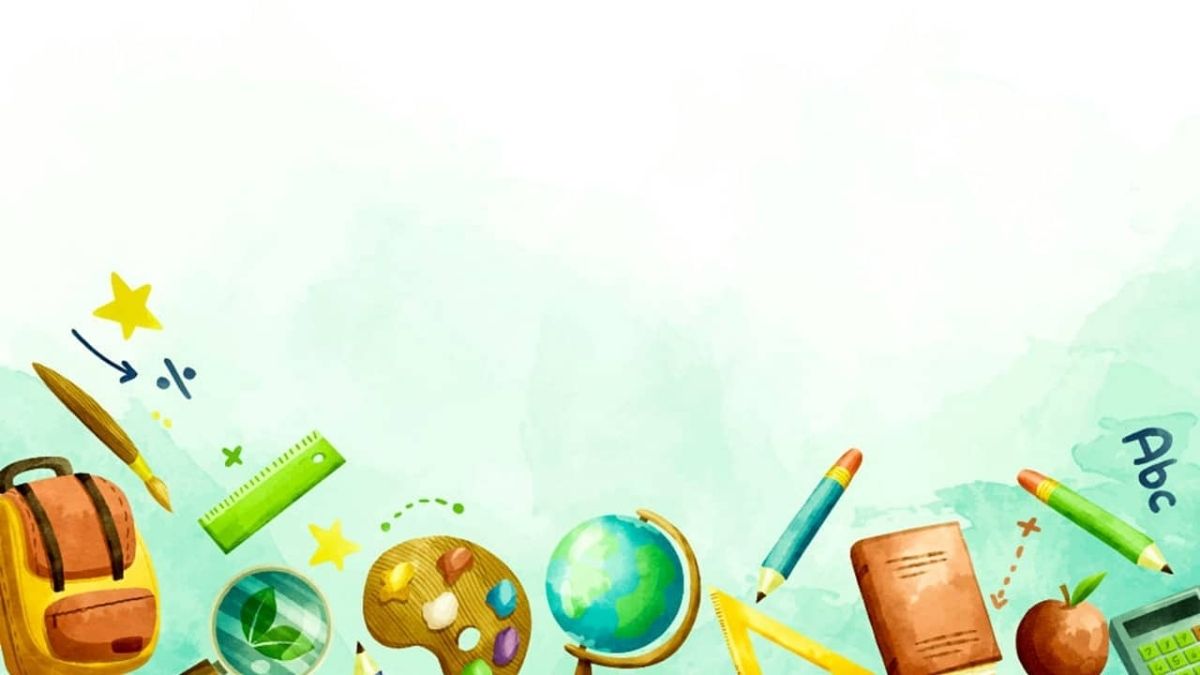 Nền Powerpoint chúc mừng ngày Nhà giáo Việt Nam với hình ảnh trường lớp đầy màu sắc.