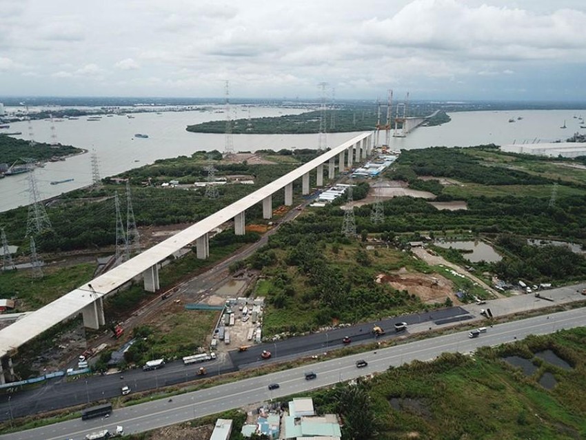 Dự án Bến Lức - Long Thành. Ảnh: PLO.VN