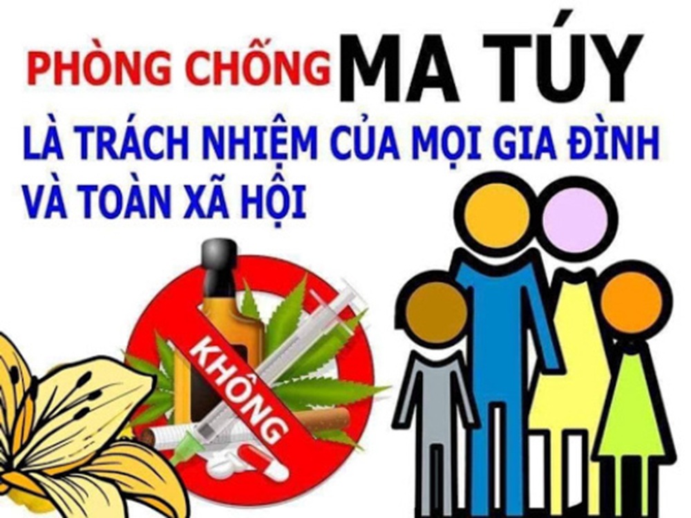 Hãy nói Không với ma túy vì một cuộc sống an toàn, lành mạnh và hạnh phúc!