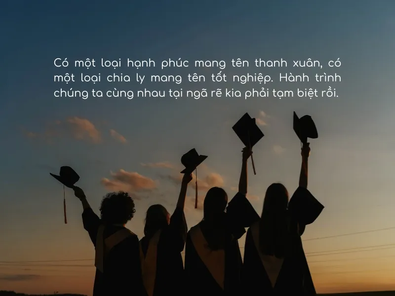 Stt hay về học sinh cấp 3 ngắn gọn, stt cuối cấp ý nghĩa 2
