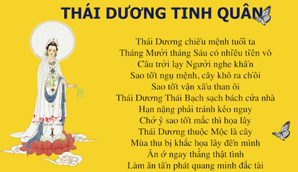 Sao Thái Dương tốt hay xấu