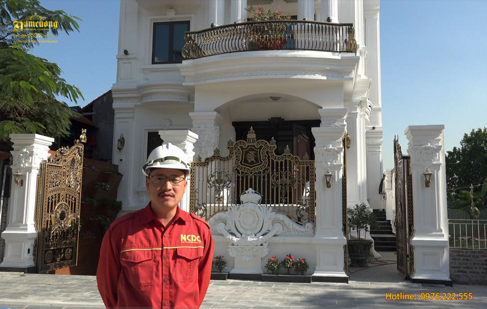Xây nhà cho khách hàng sao Thái Dương