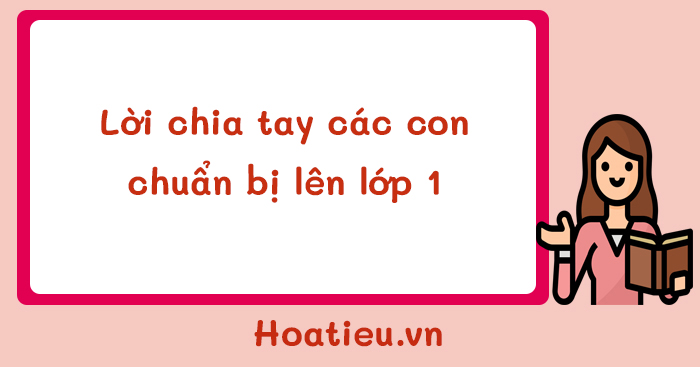 STT chia tay mầm non hay nhất