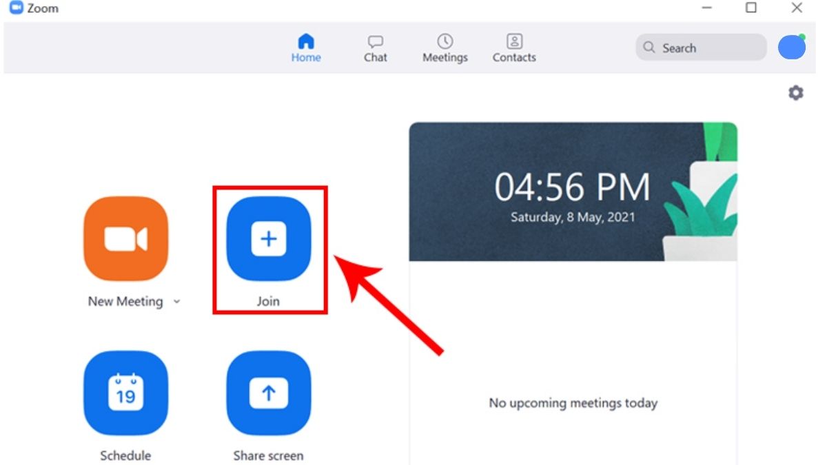 Bước 2: Cách để mọi người tham gia phòng họp trên Zoom