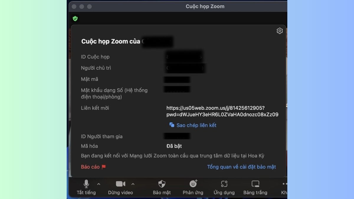 Bước 4: Hướng dẫn cách tạo phòng Zoom trên máy tính