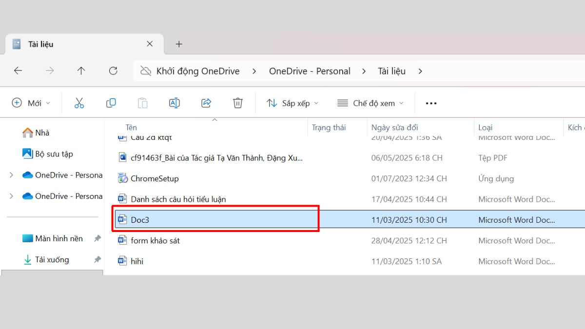 Thao tác sao chép và di chuyển file bước 2