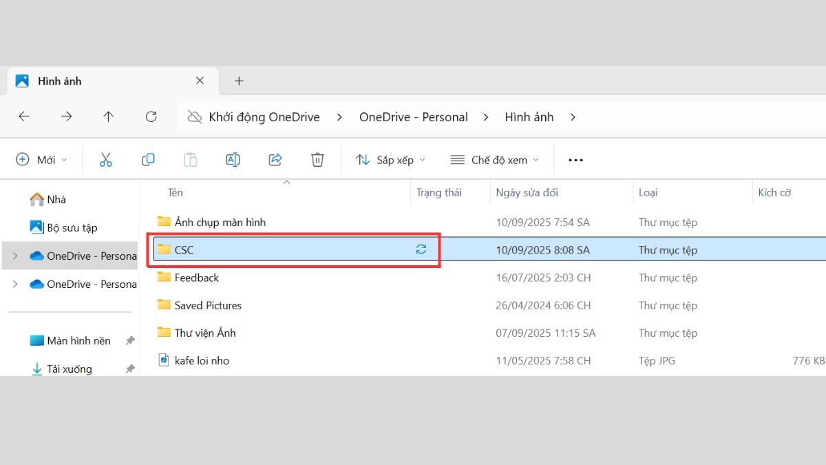 Thao tác tạo file mới bước 2