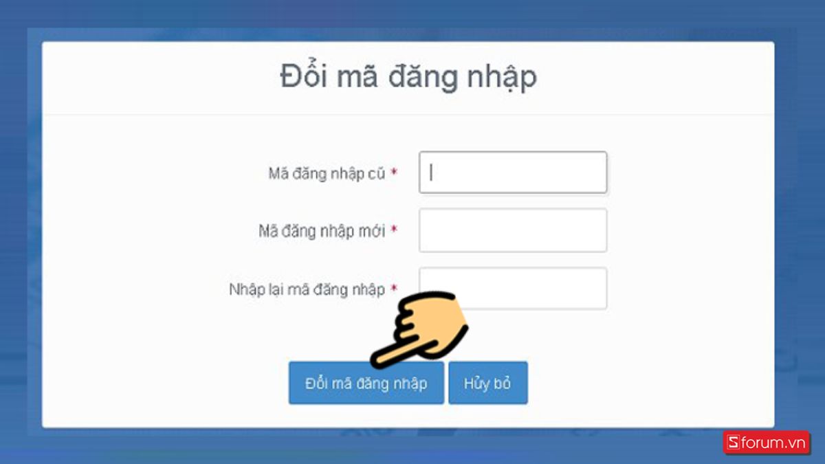 Hướng dẫn cách đăng nhập thisinh.thithptquocgia.edu.vn chi tiết bước 3