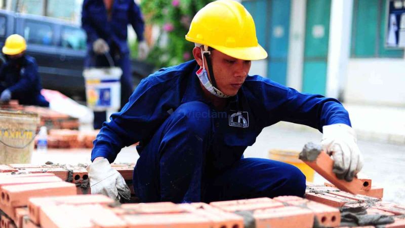 Các yêu cầu của vị trí thợ nề