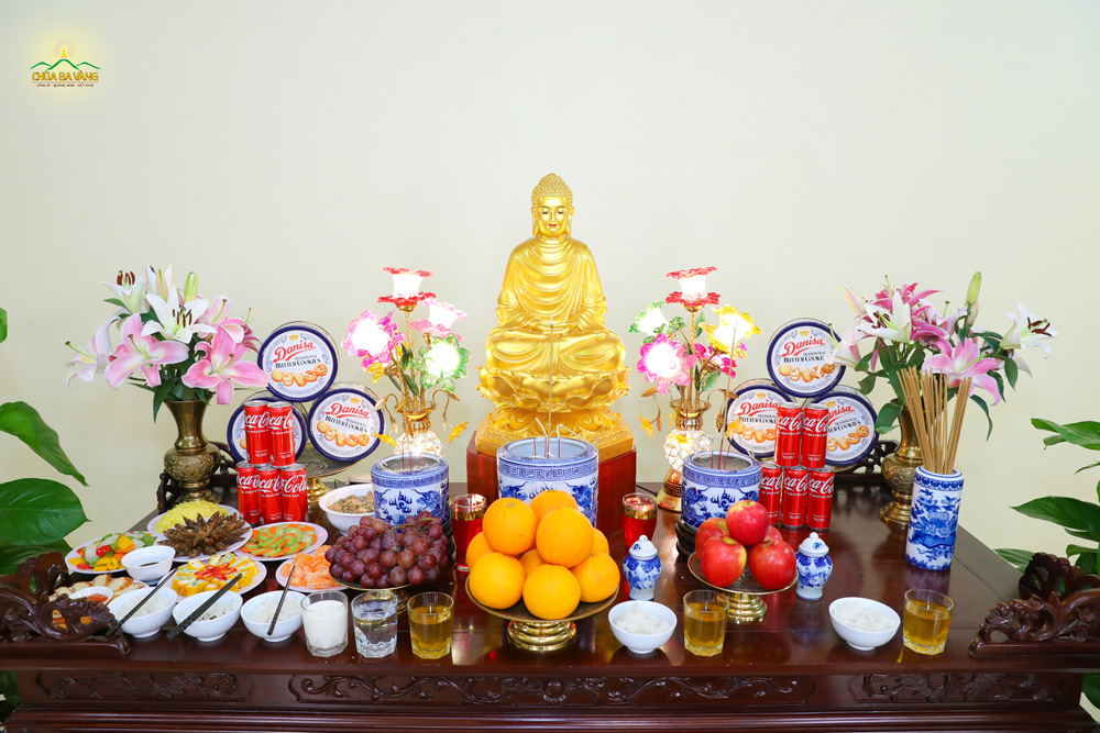 Mâm cúng giao thừa ngày Tết