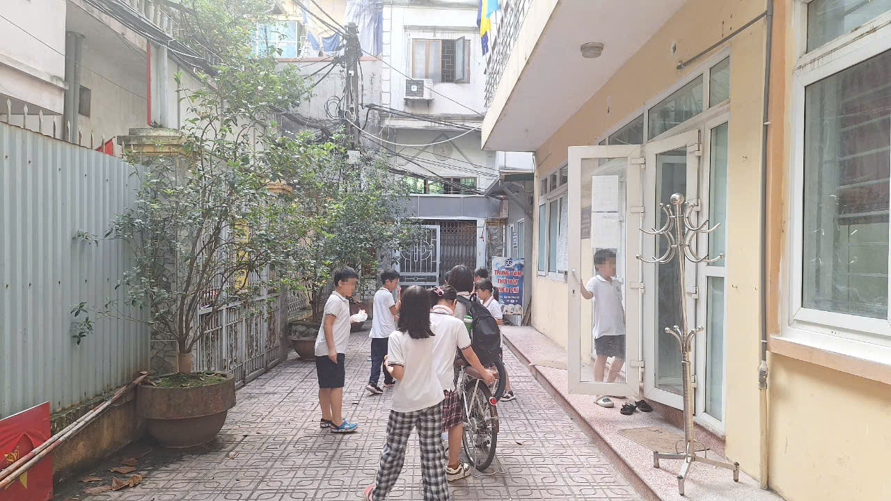 Trường Tiểu học Ngọc Khánh. (Ảnh: Mạnh Đoàn)