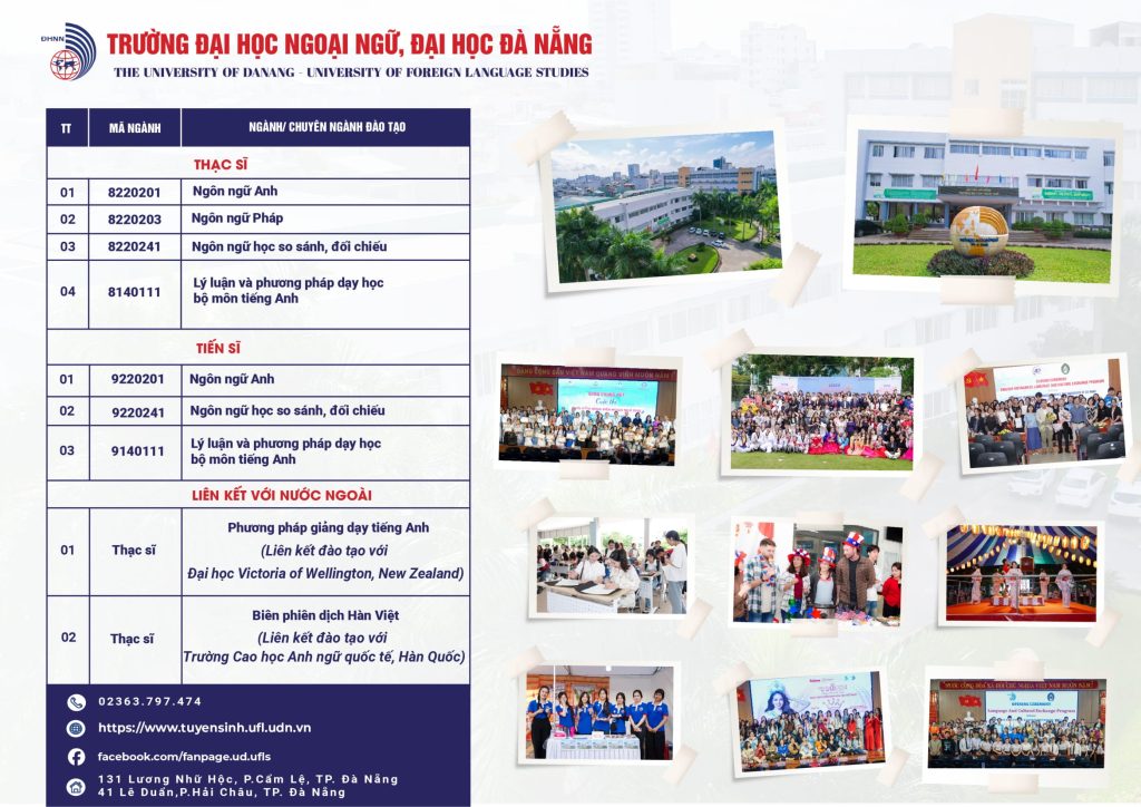 Thông tin tuyển sinh Đại học Chính quy năm 2026