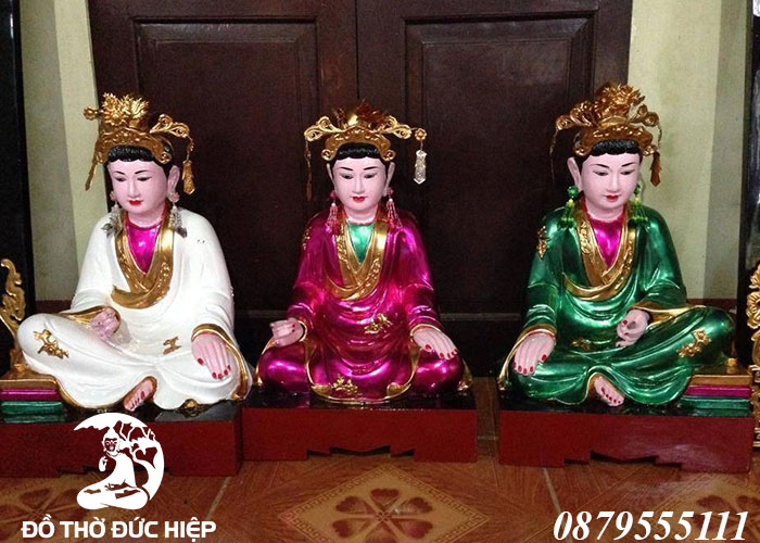 Tượng tam tòa thánh mẫu ms06