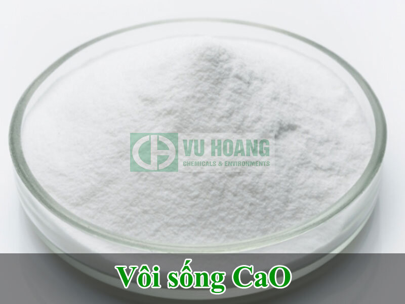 Vôi sống CaO hàm lượng 85%