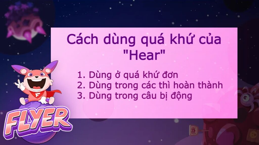 Quá khứ của hear